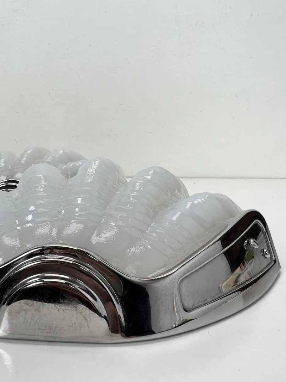 Online Pamono Art Deco Shell Wall Lights, 1920s, Set of 2