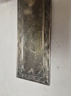 Sale Pamono Art Deco Silver-Plated Wall Candlesticks, 1940s, Set of 2