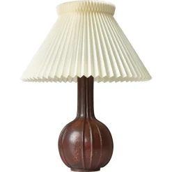 Sale Pamono Art Deco Stoneware Model 173 Table Lamp from Arne Bang, Denmark, 1930s