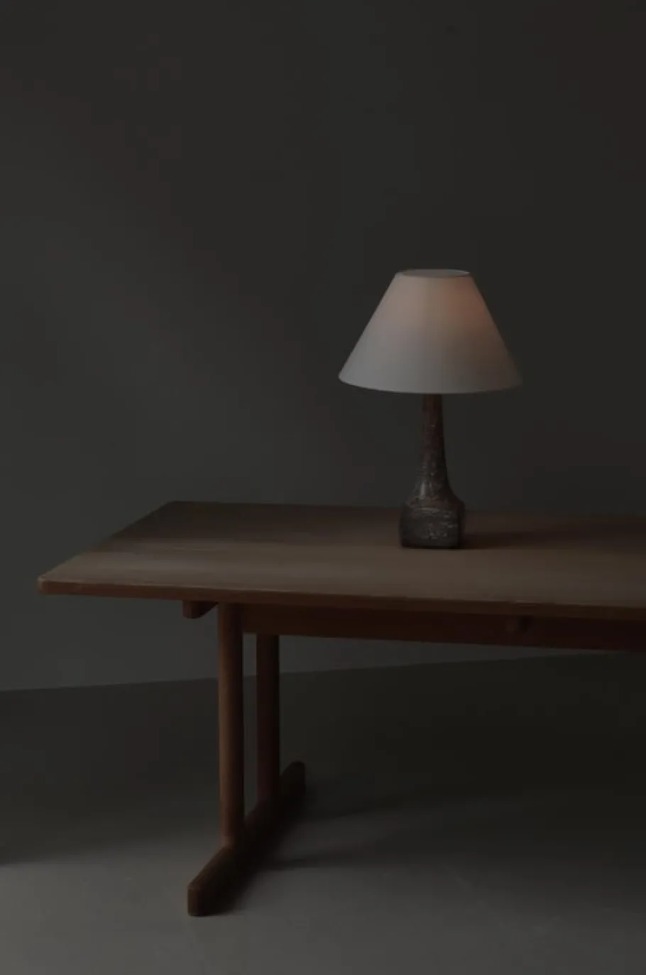 Clearance Pamono Art Deco Stoneware Table Lamps attributed to Michael Andersen & Sons, Denmark, 1940s, Set of 2