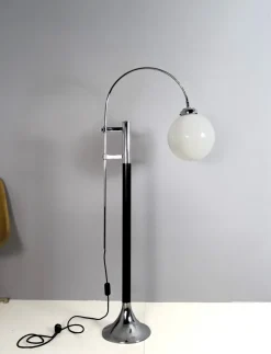 Hot Pamono Art Deco Style Adjustable Floor Lamp from DMI, 1980s