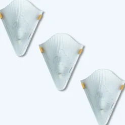 Hot Pamono Art Deco Style Frosted Glass Wall Light, 1960s