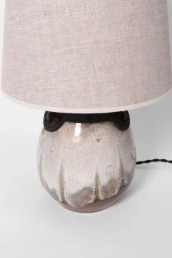 Sale Pamono Art Deco Style Lamp in Enamelled Sandstone