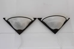 Discount Pamono Art Deco Style Murano Glass Sconces, 1980s, Set of 2