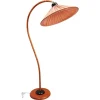 Clearance Pamono Art Deco Style Pink Swan Neck Floor Lamp from Markslöjd, 1970s