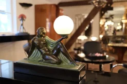 Clearance Pamono Art Deco Style Reverie Sculpture Lamp by Raymonde Guerbe for Max Le Verrier, 2022