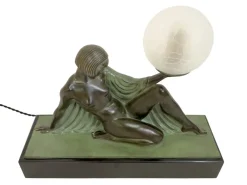 Clearance Pamono Art Deco Style Reverie Sculpture Lamp by Raymonde Guerbe for Max Le Verrier, 2022