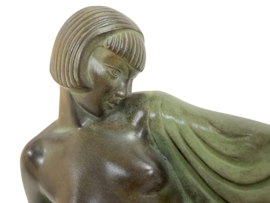 Clearance Pamono Art Deco Style Reverie Sculpture Lamp by Raymonde Guerbe for Max Le Verrier, 2022