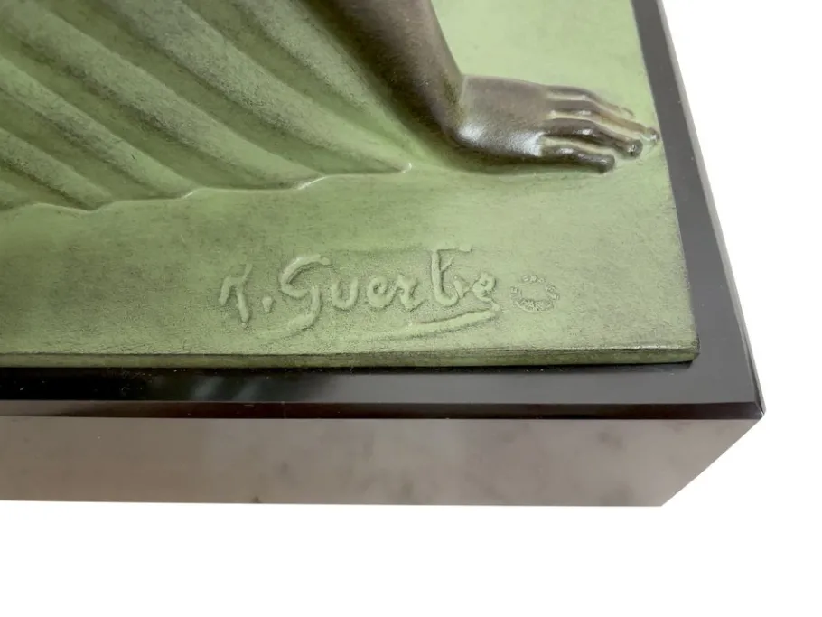 Clearance Pamono Art Deco Style Reverie Sculpture Lamp by Raymonde Guerbe for Max Le Verrier, 2022