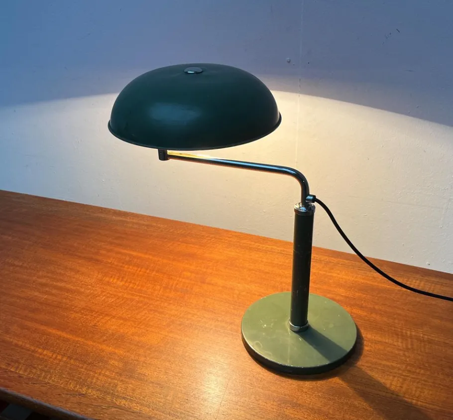 Online Pamono Art Deco Swiss Model Quick 1500 Swivel Table Lamp by Alfred Müller for Amba, 1930s