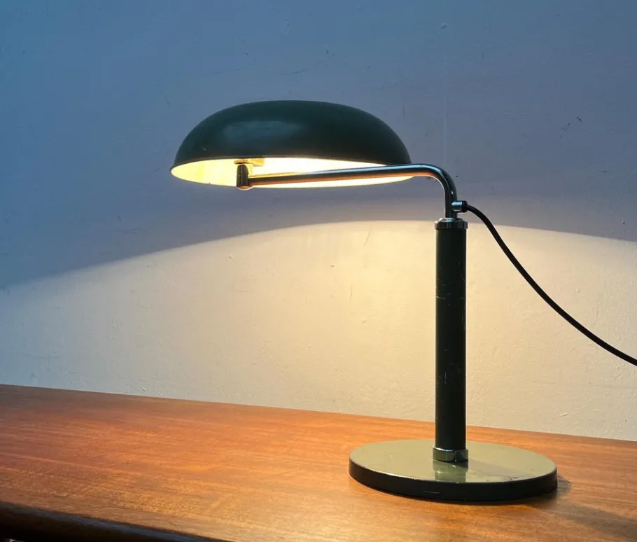 Online Pamono Art Deco Swiss Model Quick 1500 Swivel Table Lamp by Alfred Müller for Amba, 1930s