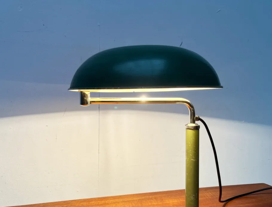 Online Pamono Art Deco Swiss Model Quick 1500 Swivel Table Lamp by Alfred Müller for Amba, 1930s