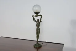 Discount Pamono Art Deco Table Lamp from Widdop and Bingham, Uk, 1990s