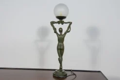 Discount Pamono Art Deco Table Lamp from Widdop and Bingham, Uk, 1990s