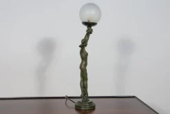 Discount Pamono Art Deco Table Lamp from Widdop and Bingham, Uk, 1990s