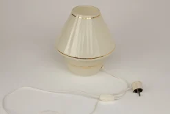 Outlet Pamono Art Deco Table Lamp in Beige Opal Glass, 1950s