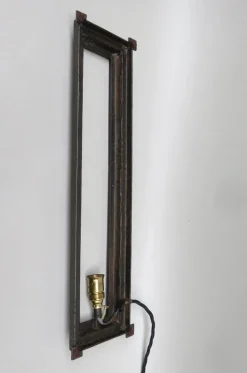 New Pamono Art Deco Table Lamp in Blue Glass from Verlys France, 1920s