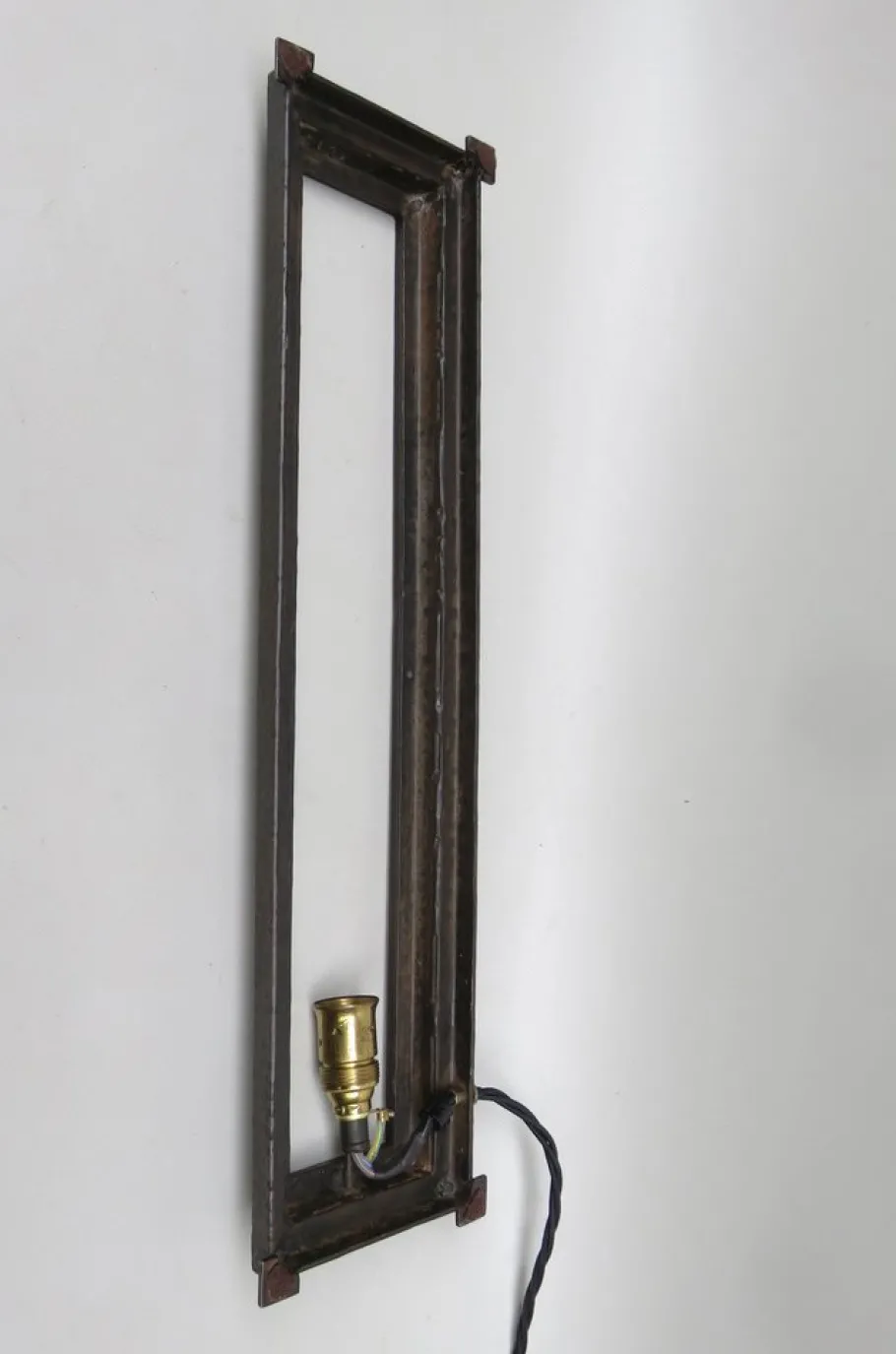 New Pamono Art Deco Table Lamp in Blue Glass from Verlys France, 1920s