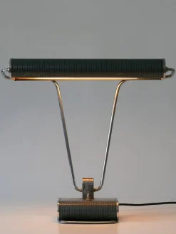 New Pamono Art Deco Table Lamp or Desk Light No 71 by André Mounique for Jumo, 1930s