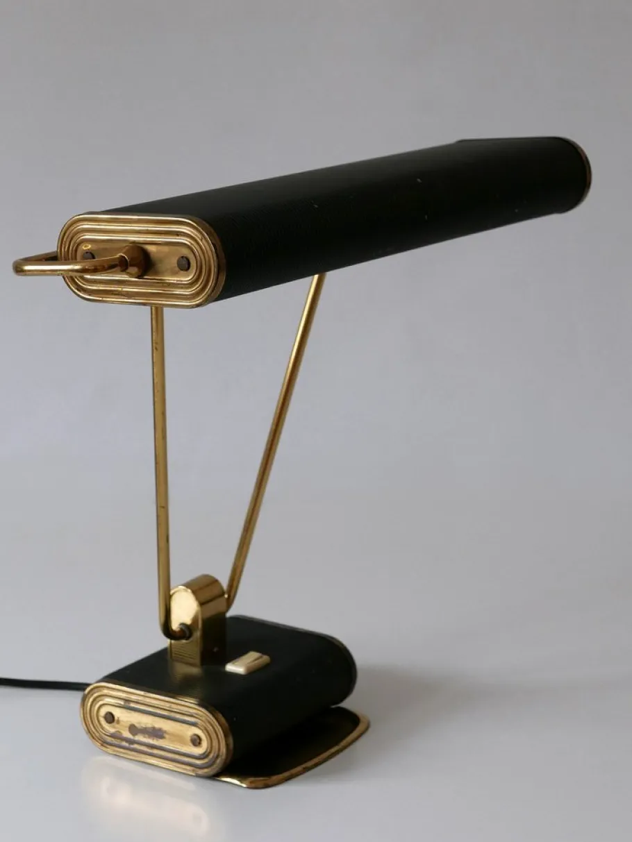 Online Pamono Art Deco Table Lamp or Desk Light No 71 by André Mounique for Jumo, 1930s