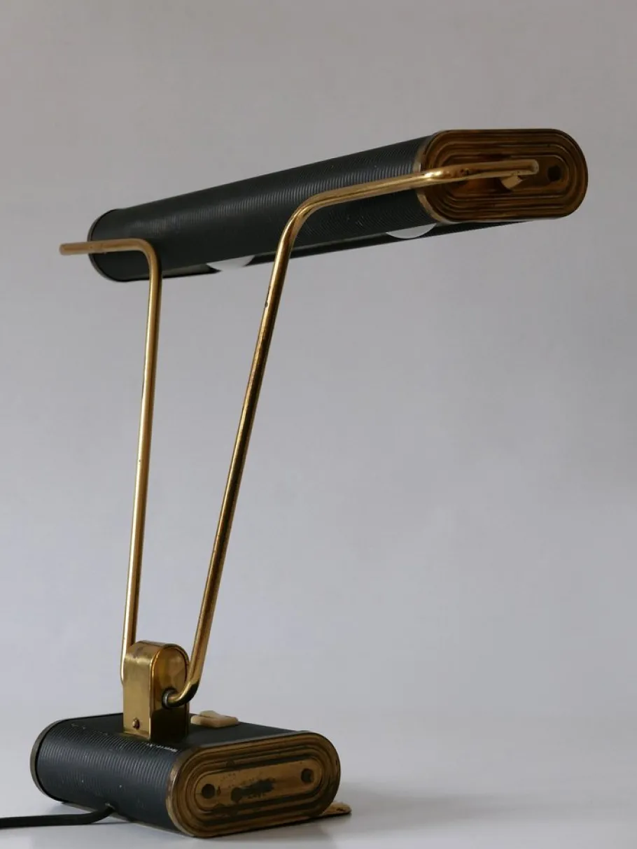 Online Pamono Art Deco Table Lamp or Desk Light No 71 by André Mounique for Jumo, 1930s