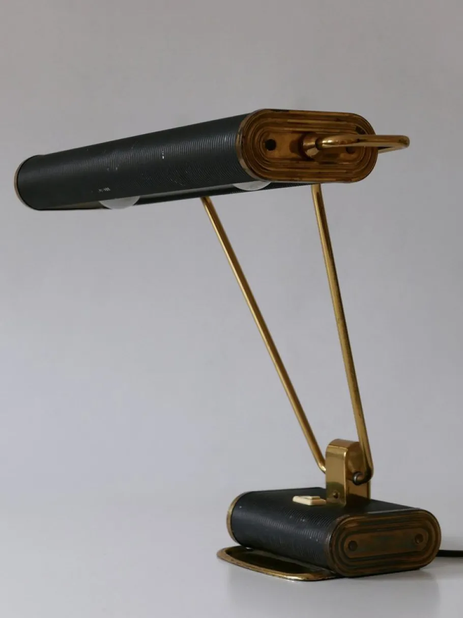 Online Pamono Art Deco Table Lamp or Desk Light No 71 by André Mounique for Jumo, 1930s