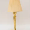 New Pamono Art Deco Table Lamp with Fabric Shade, Vienna, 1920s