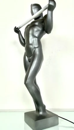 New Pamono Art Deco Taus Table Lamp by Eric Bug for Febrer, 1985