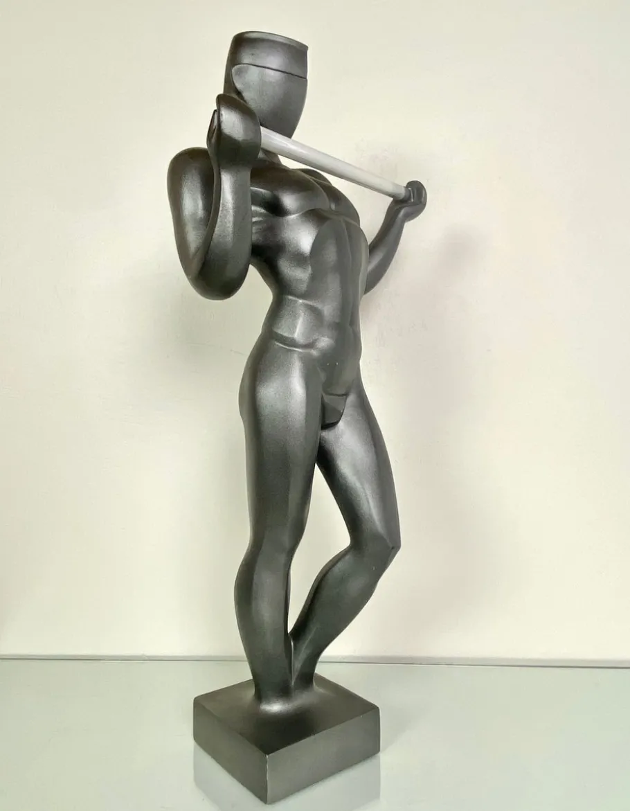 New Pamono Art Deco Taus Table Lamp by Eric Bug for Febrer, 1985