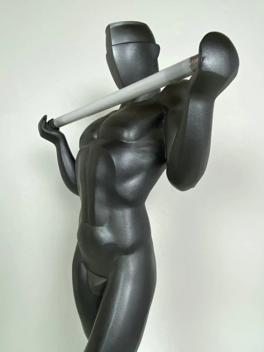 New Pamono Art Deco Taus Table Lamp by Eric Bug for Febrer, 1985