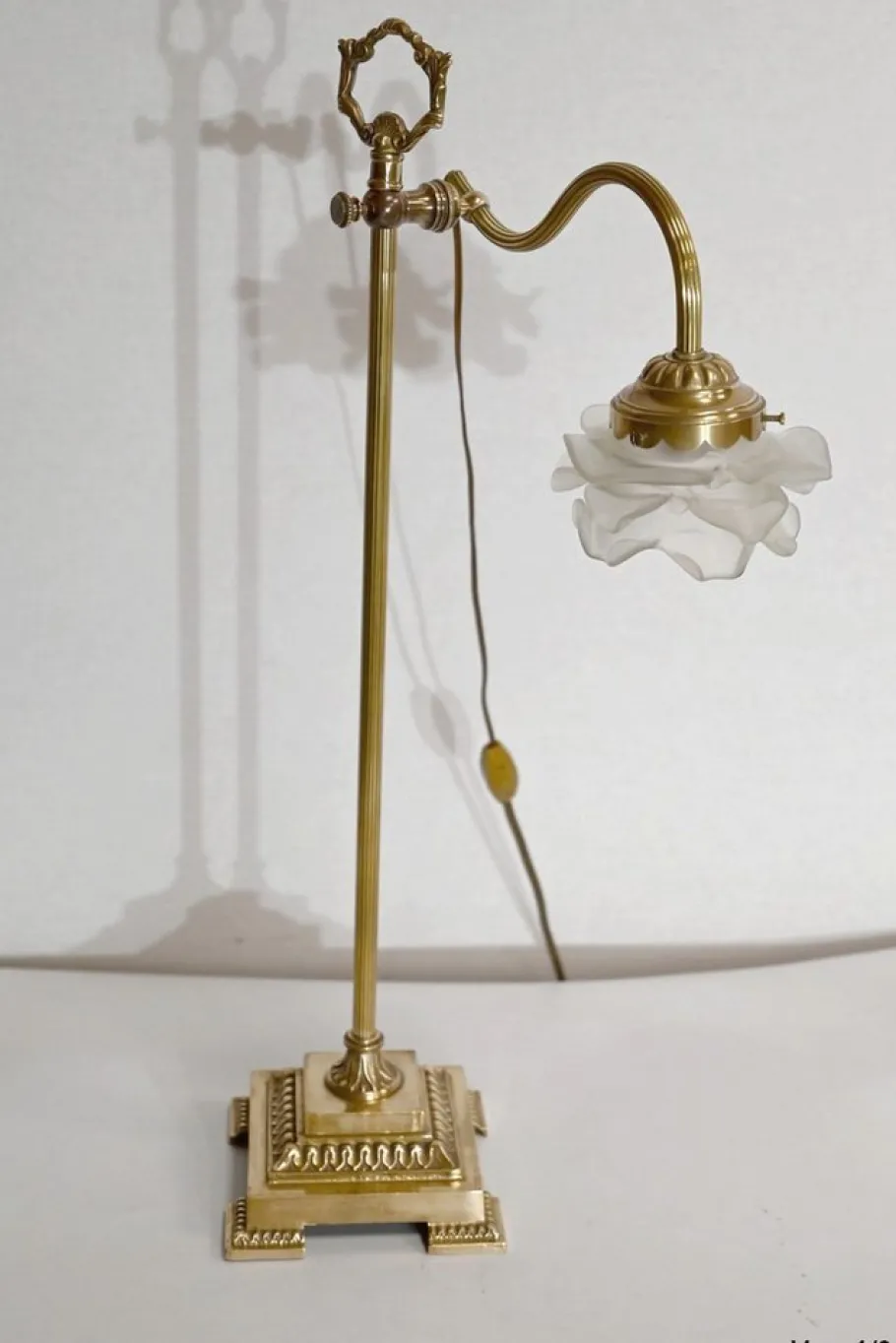 Online Pamono Art Deco Tulip Table Lamp, 1920s