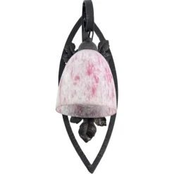 Clearance Pamono Art Deco Wall Light Pate De Verre Glass attributed to Schneider France, 1920s