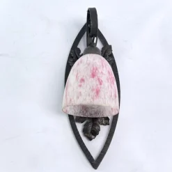 Clearance Pamono Art Deco Wall Light Pate De Verre Glass attributed to Schneider France, 1920s