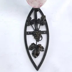 Clearance Pamono Art Deco Wall Light Pate De Verre Glass attributed to Schneider France, 1920s