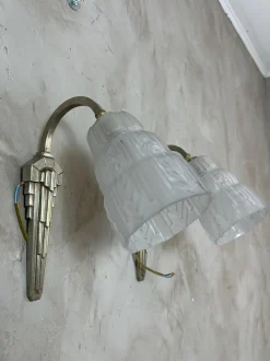 Discount Pamono Art Deco Wall Lights, 1930, Set of 2