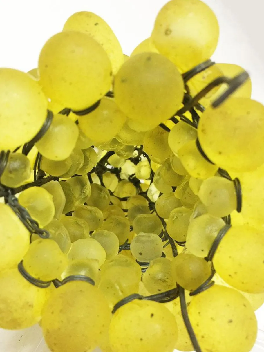 Online Pamono Art Glass Grape Pendant Lamp, 20th Century