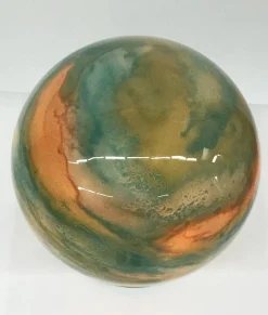 New Pamono Art Glass Table Lamp by Jean Noel Bouillet, France