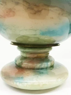 New Pamono Art Glass Table Lamp by Jean Noel Bouillet, France