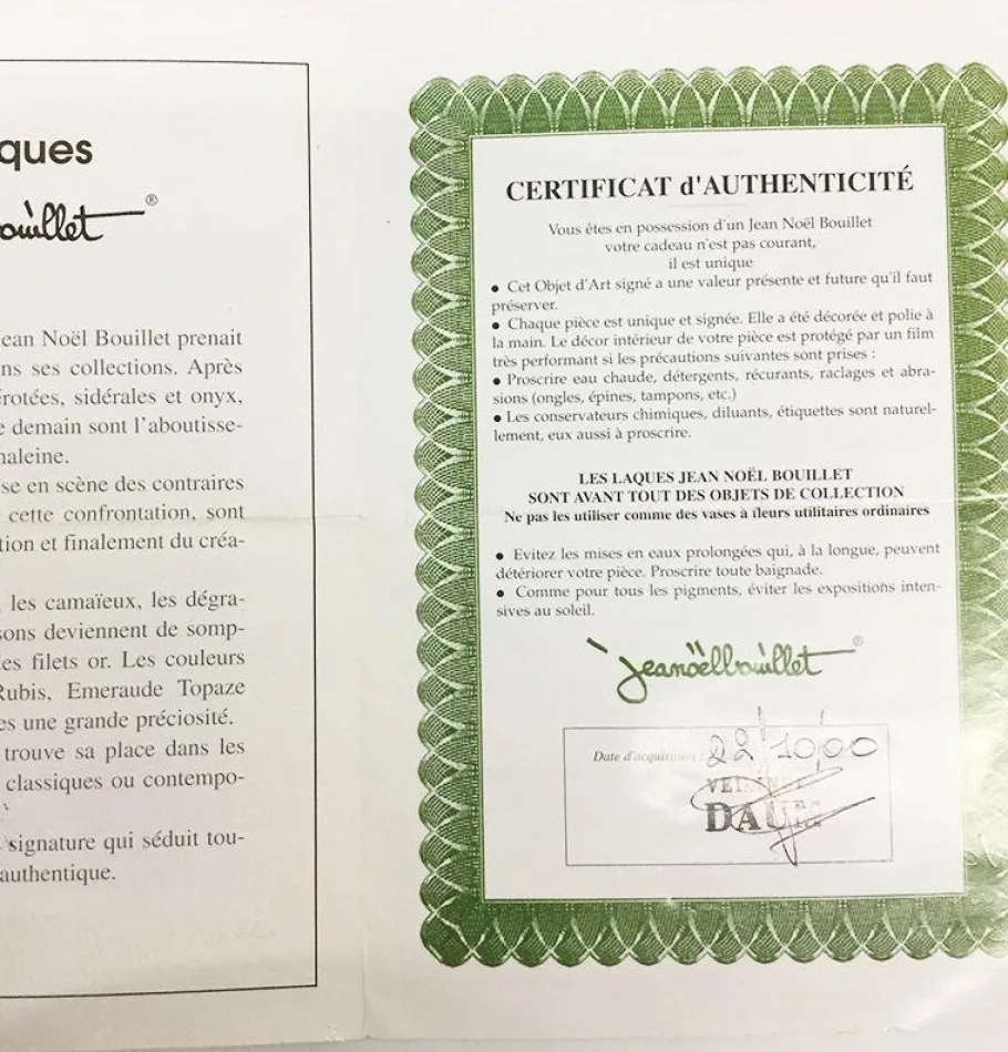 New Pamono Art Glass Table Lamp by Jean Noel Bouillet, France