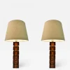 Sale Pamono Art Glass Table Lamps by Carl Fagerlund for Orrefors, Set of 2