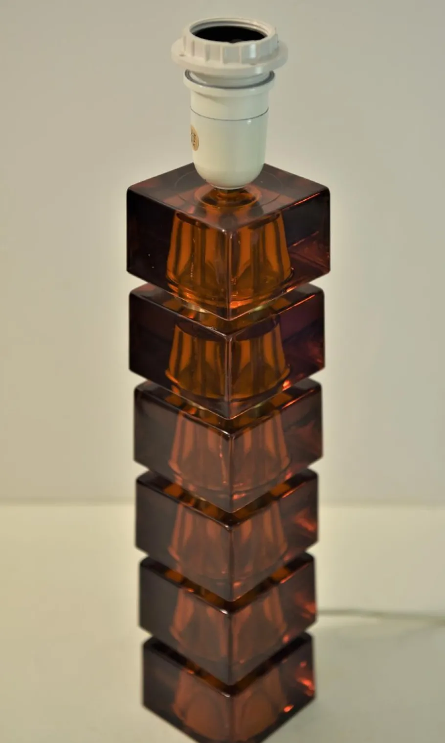 Sale Pamono Art Glass Table Lamps by Carl Fagerlund for Orrefors, Set of 2