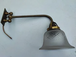 Sale Pamono Art Nouveau Brass Wall Sconce, 1890s