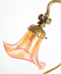 Online Pamono Art Nouveau Bronze Lamp from C.Berlier, Lyon, 1900s