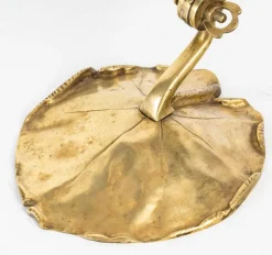 Online Pamono Art Nouveau Bronze Lamp from C.Berlier, Lyon, 1900s