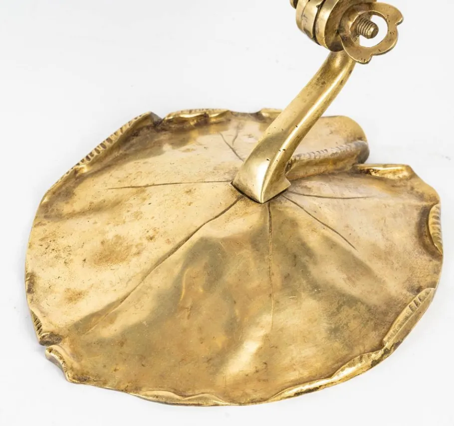 Online Pamono Art Nouveau Bronze Lamp from C.Berlier, Lyon, 1900s