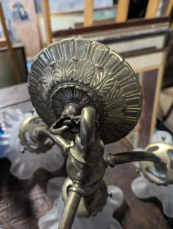 Clearance Pamono Art Nouveau Ceiling Light