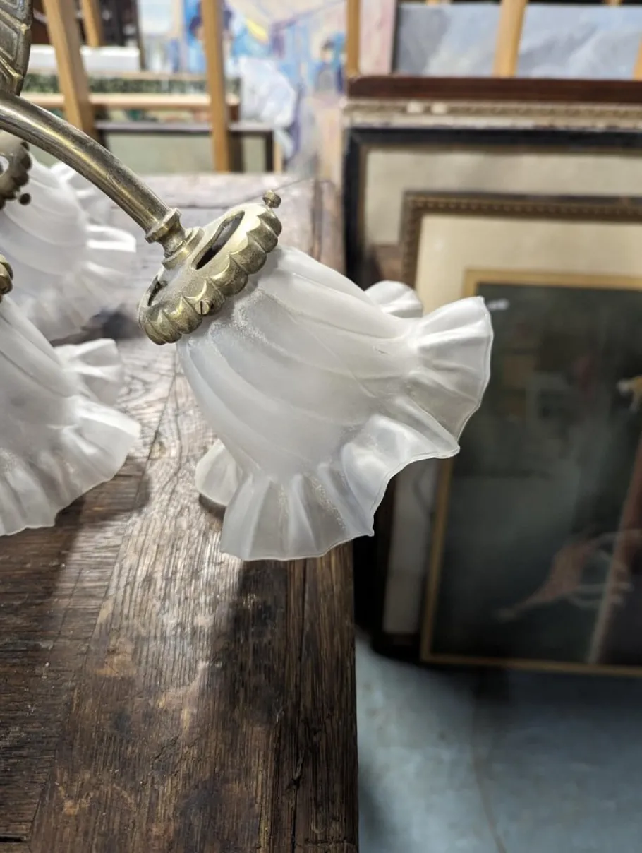 Clearance Pamono Art Nouveau Ceiling Light