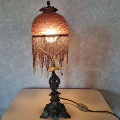 Outlet Pamono Art Nouveau Desk Lamp, 1950s