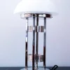 New Pamono Art Nouveau Table Lamp in the Style of Josef Hoffmann