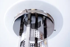 New Pamono Art Nouveau Table Lamp in the Style of Josef Hoffmann